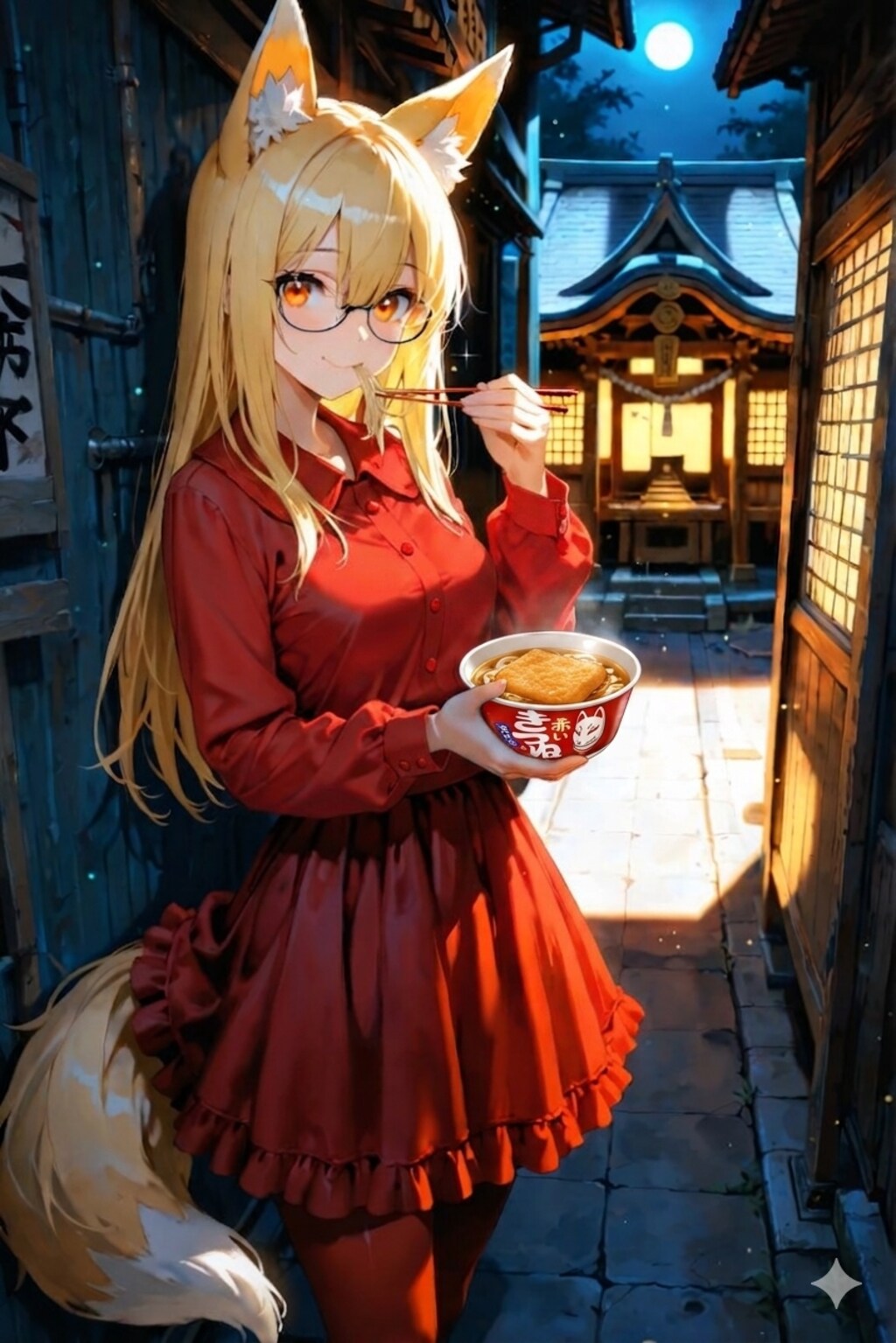 【借】赤いきつねちゃん