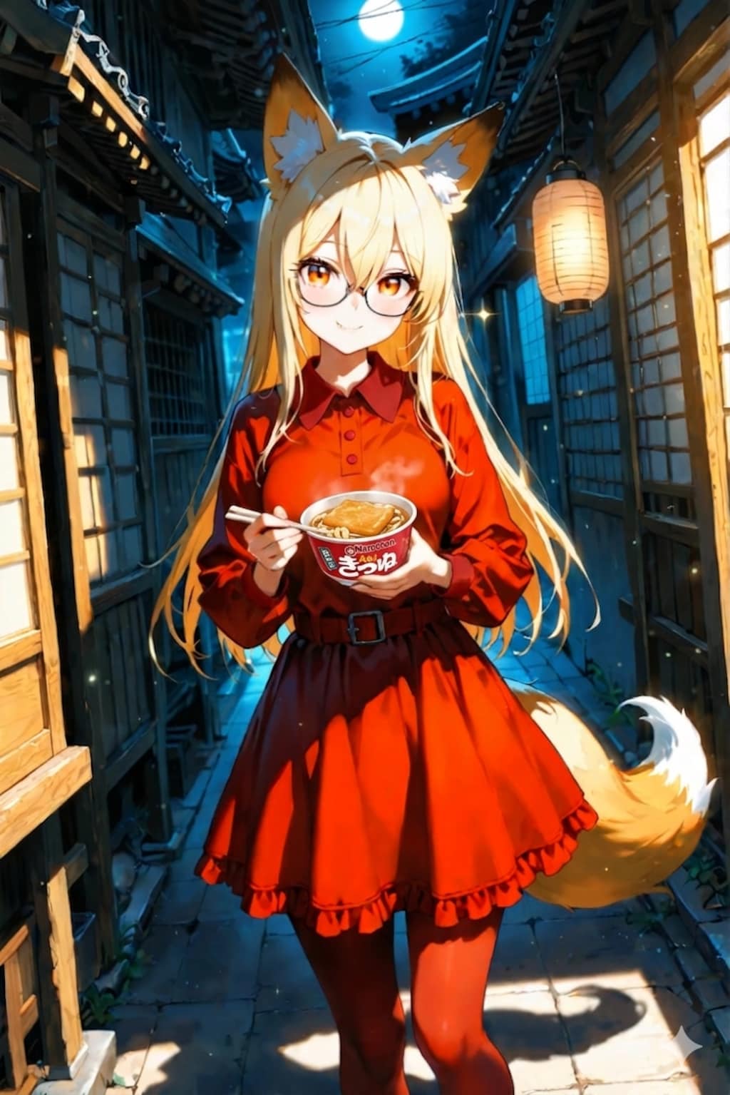 【借】赤いきつねちゃん