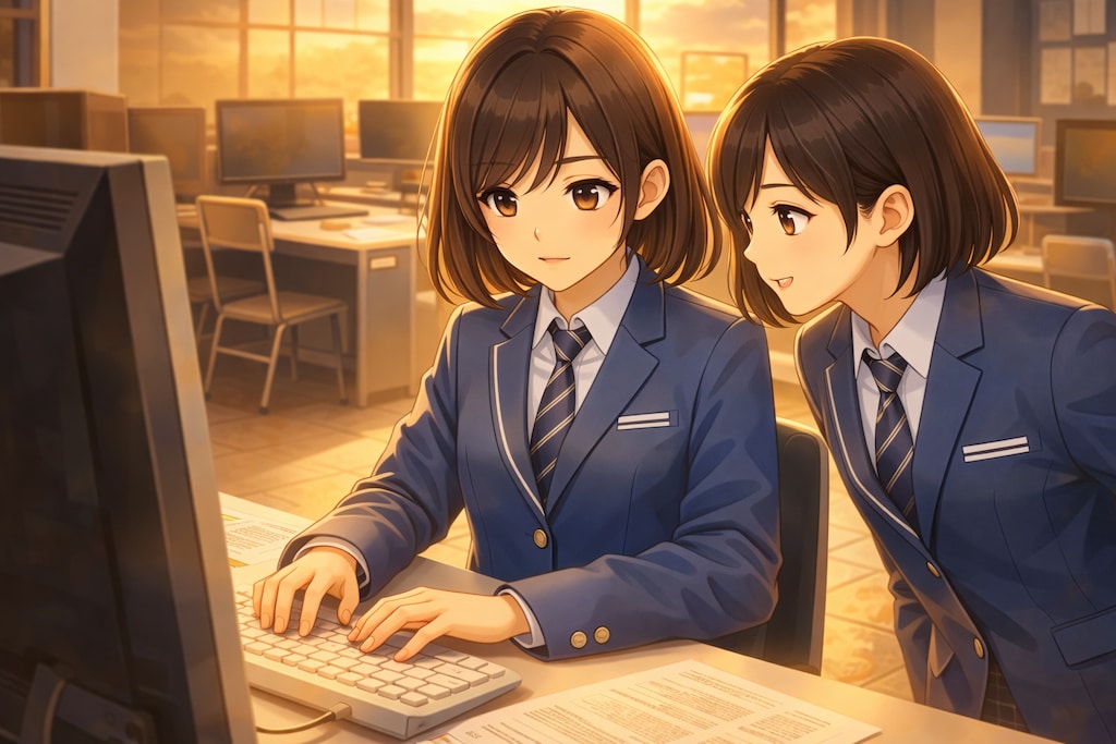 愛媛の女子高生