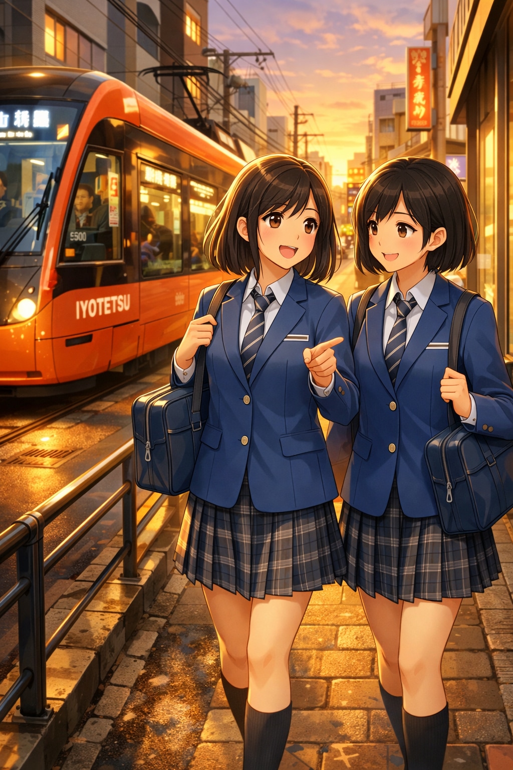 愛媛の女子高生