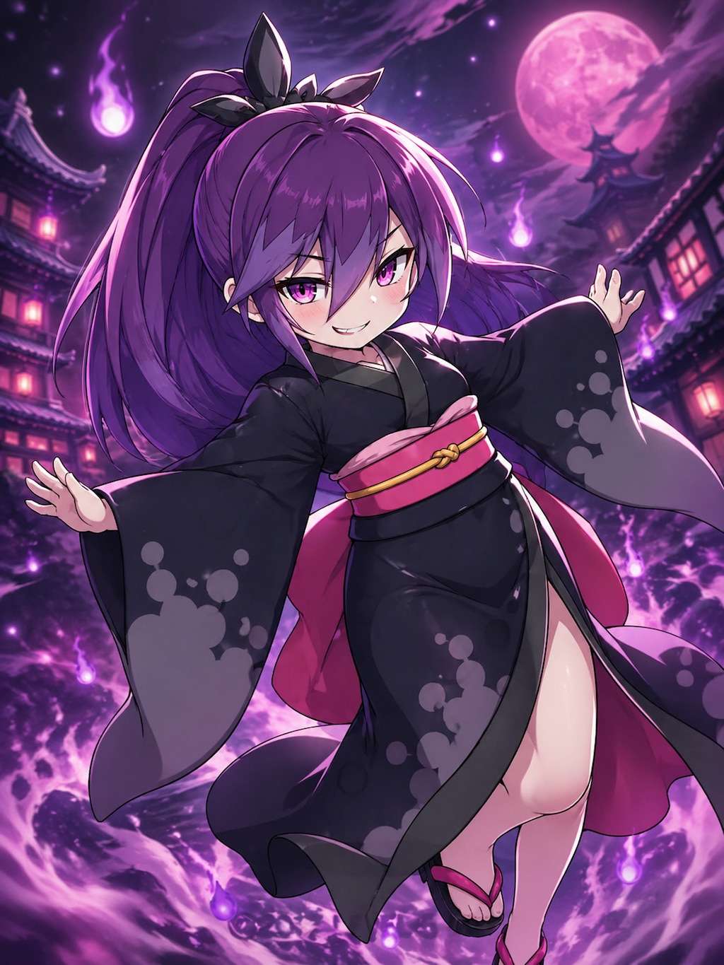 ふぶき姫と百鬼姫