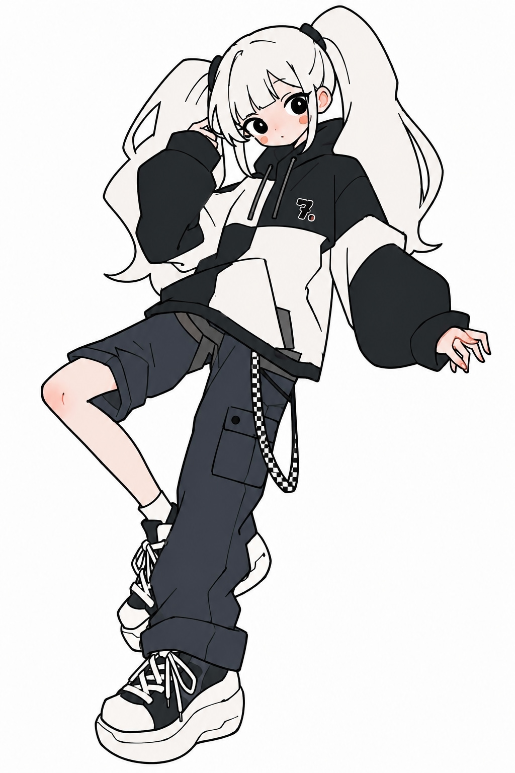 可愛いツインテール