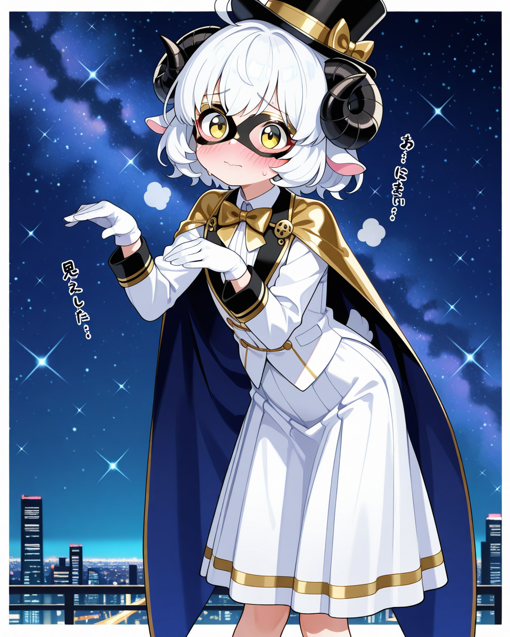 え・・・えっとぉ・・・わ、わたしは・・・・め、メイでは・・・な、ないっ！！