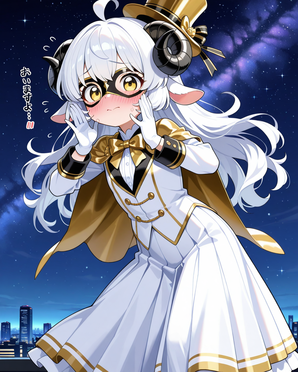 え・・・えっとぉ・・・わ、わたしは・・・・め、メイでは・・・な、ないっ！！