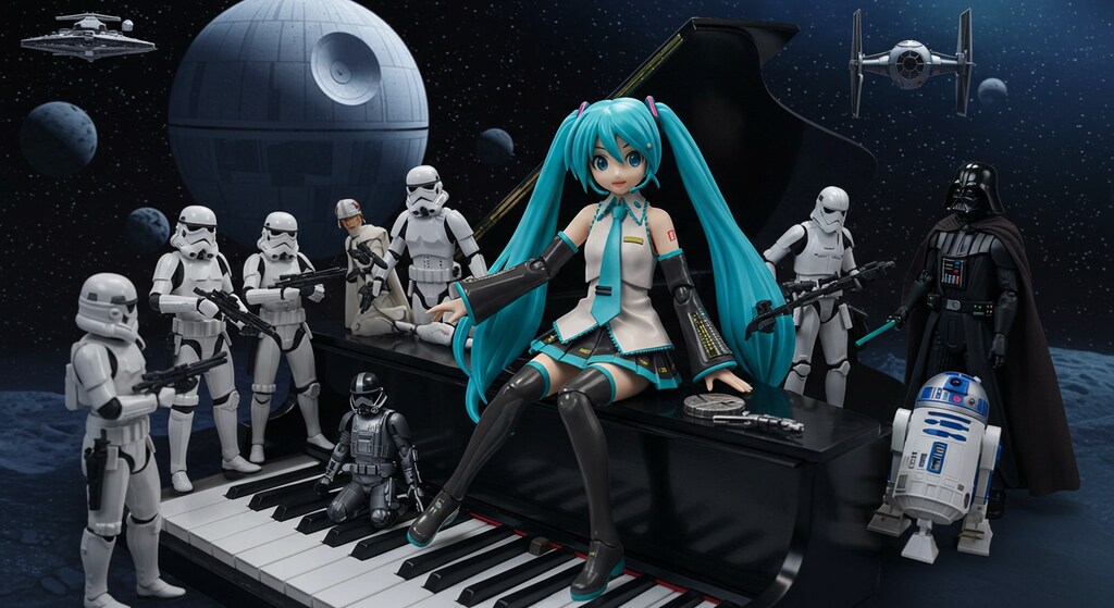 スターウォーズと初音ミク