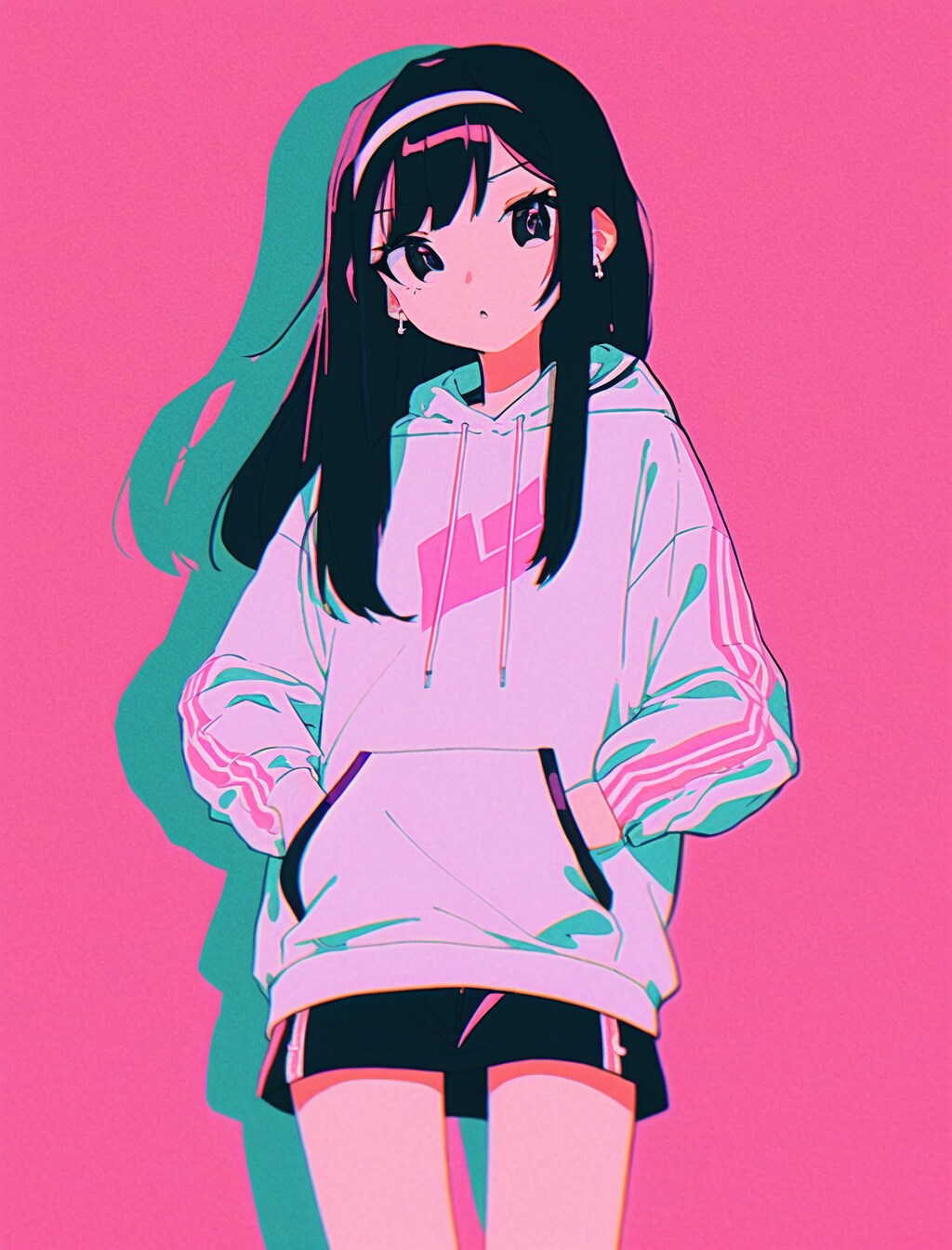暇つぶし良作 ｢白パーカー｣