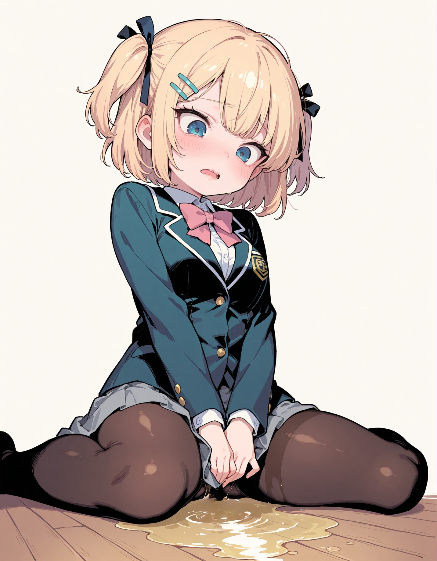 我慢出来なかった少女6