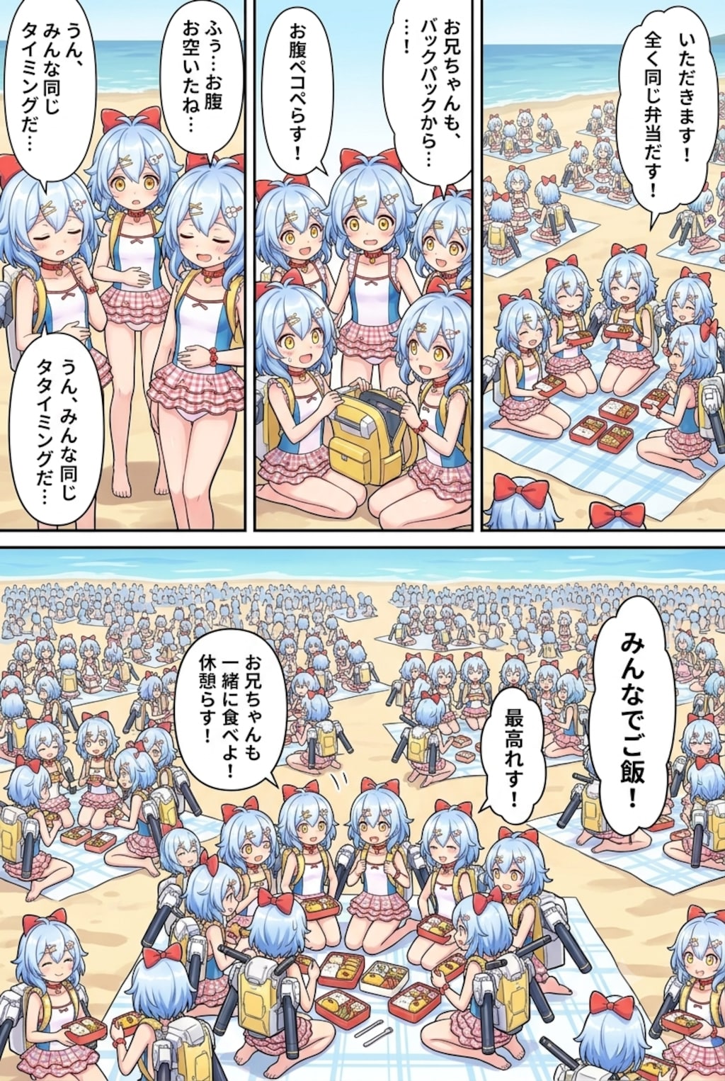 リコちゃんになっちゃった司令官とリコちゃん達のコミック#∞2