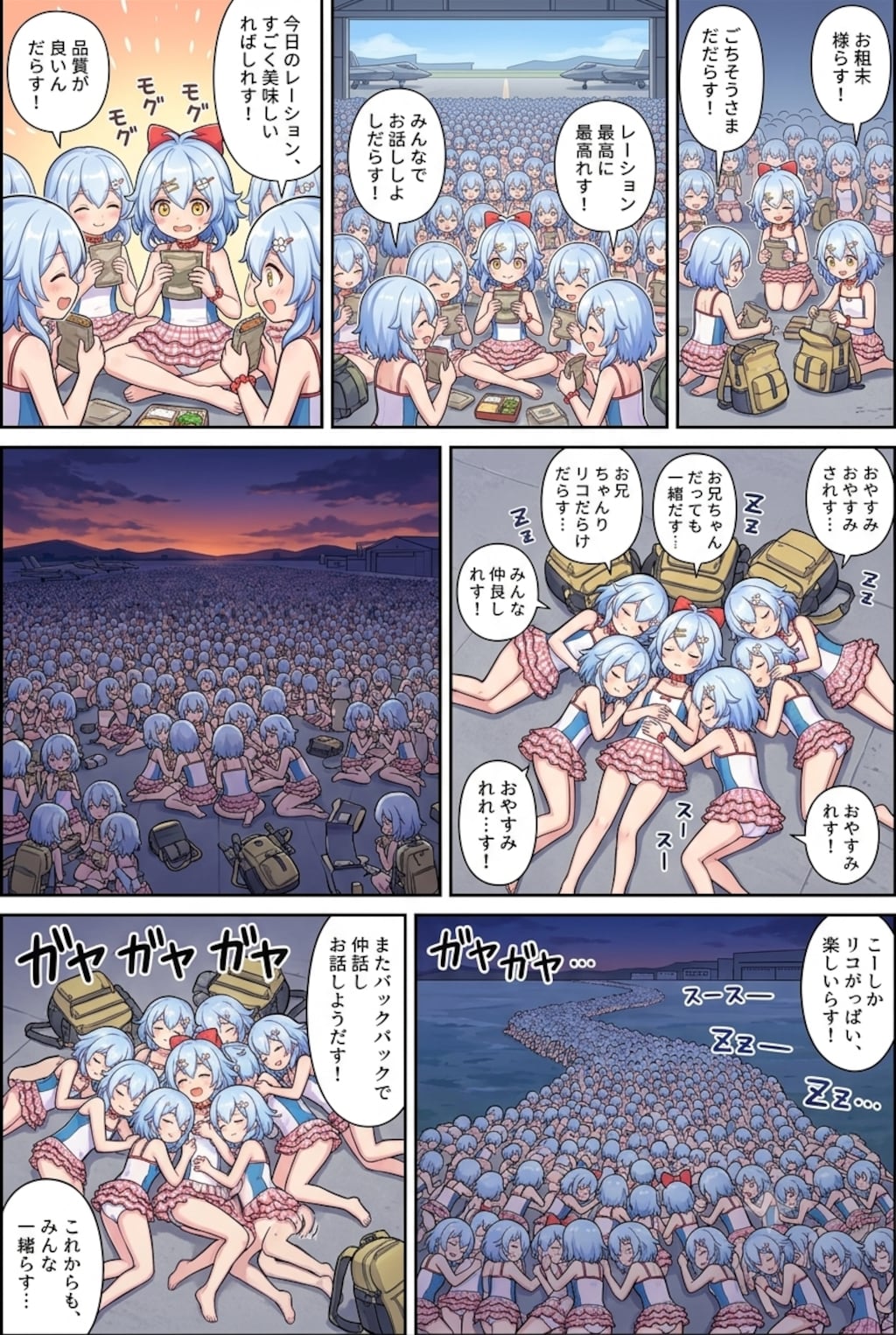 リコちゃんになっちゃった司令官とリコちゃん達のコミック#∞2