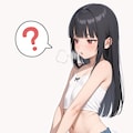 性に目覚めた黒髪ちゃん初めてのオナニー 3枚目