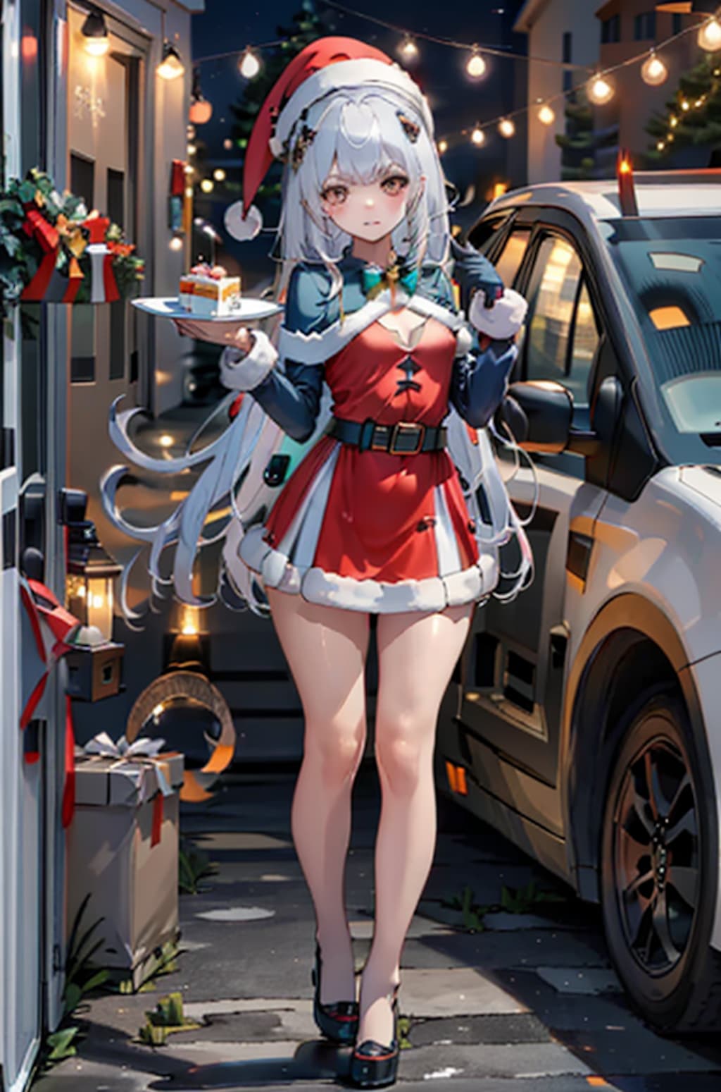 NIKKE メガニケのソリン(水着,クリスマス)