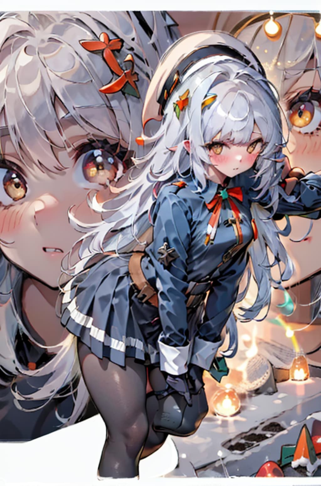 NIKKE メガニケのソリン(水着,クリスマス)