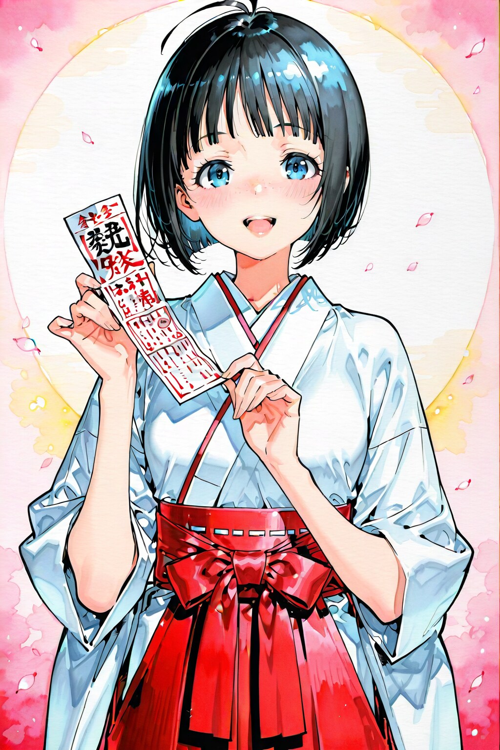 おみくじ | の人気AIイラスト・グラビア