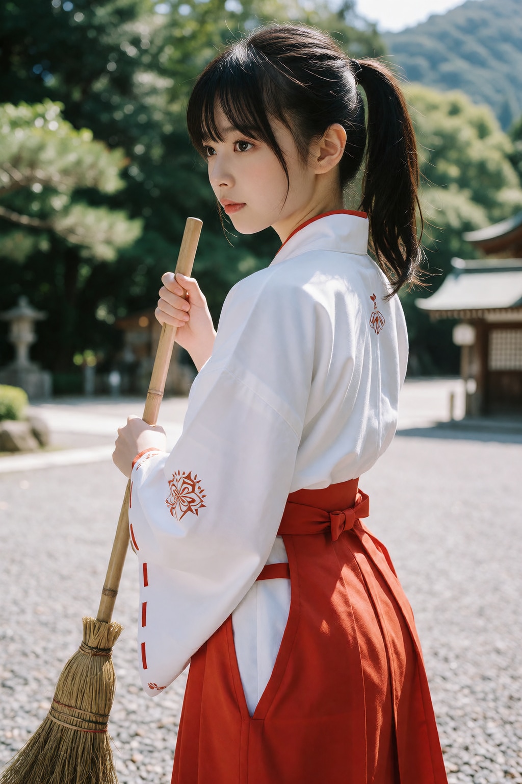 庭掃除