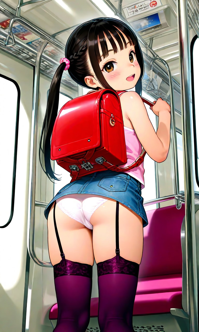 ツインテ子電