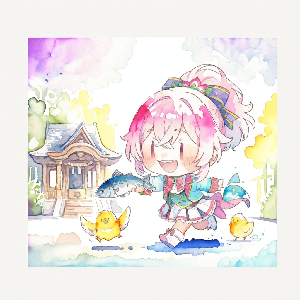 ピンク髪ちゃん