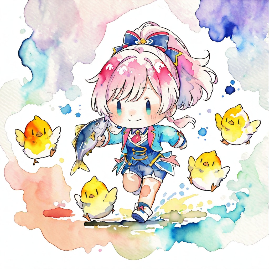 ピンク髪ちゃん