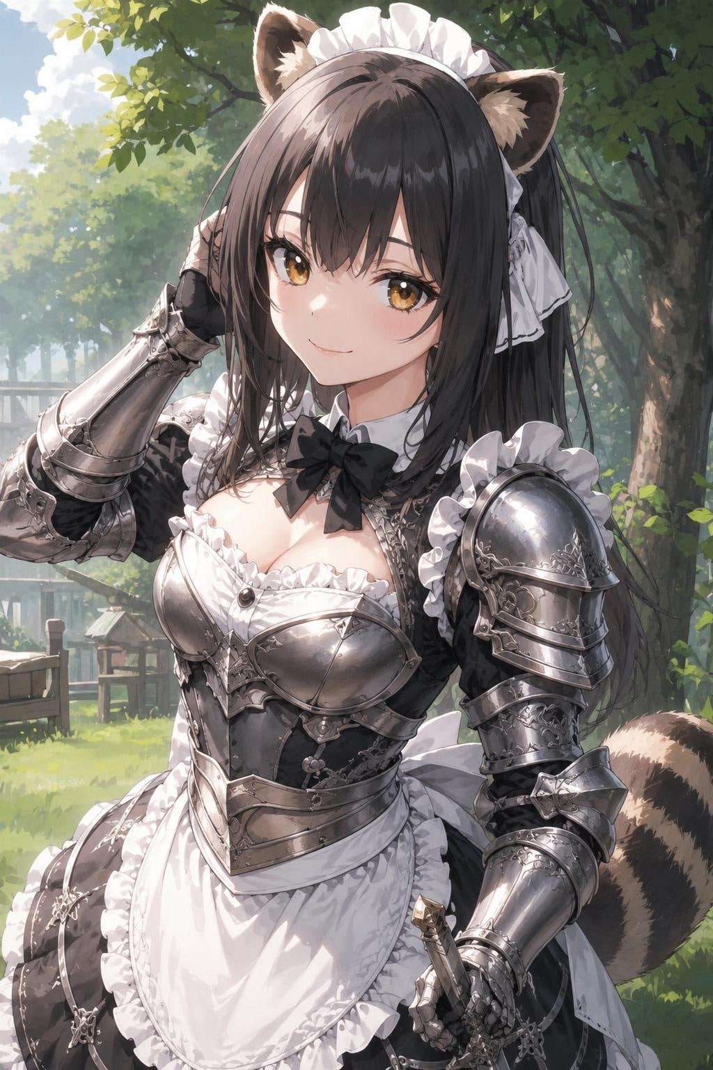 {〈 メイド少女、二つの装い 〜普段着と戦装束〜 〉}