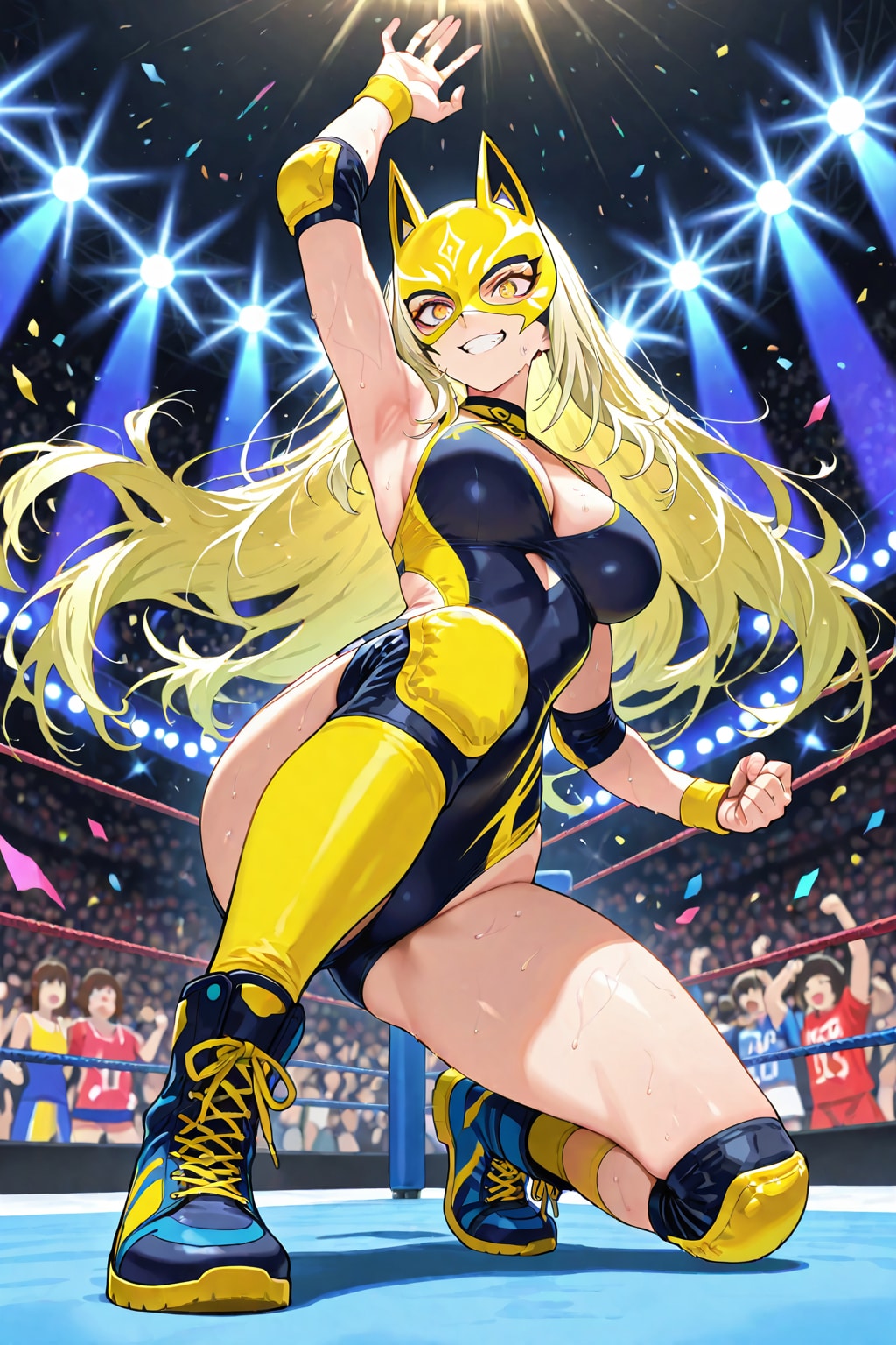 プロレスラーな女の子