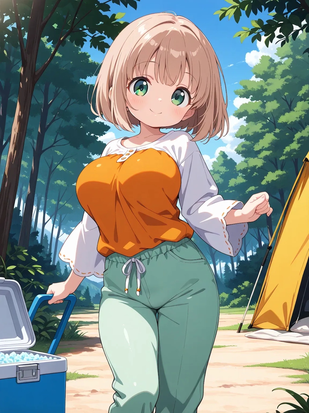 らぶりーがーるずとキャンプ場