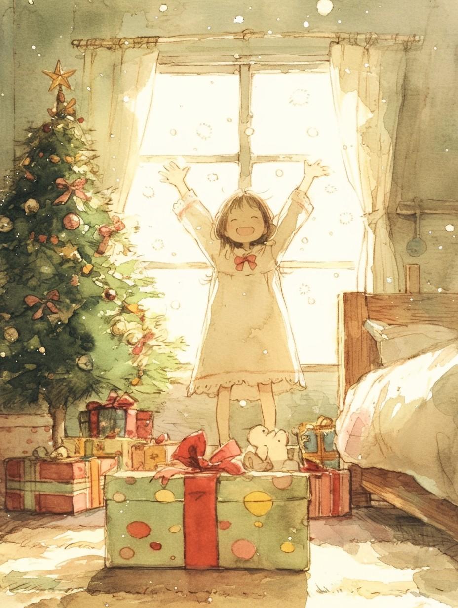 プレゼントあった！！ | の人気AIイラスト・グラビア