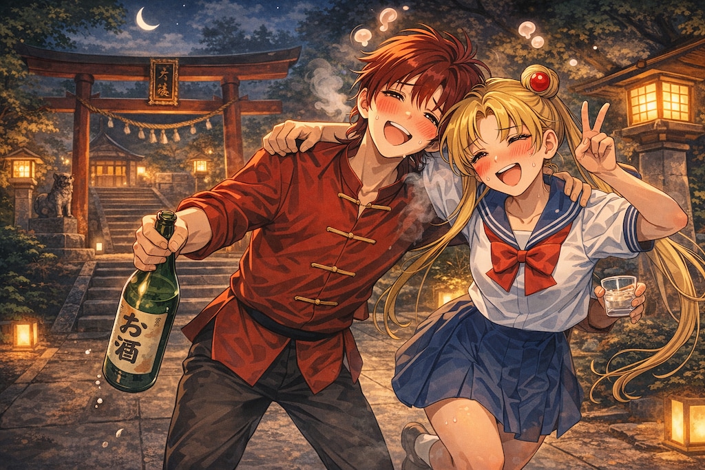 泥酔らんまの酒場放浪記第1話