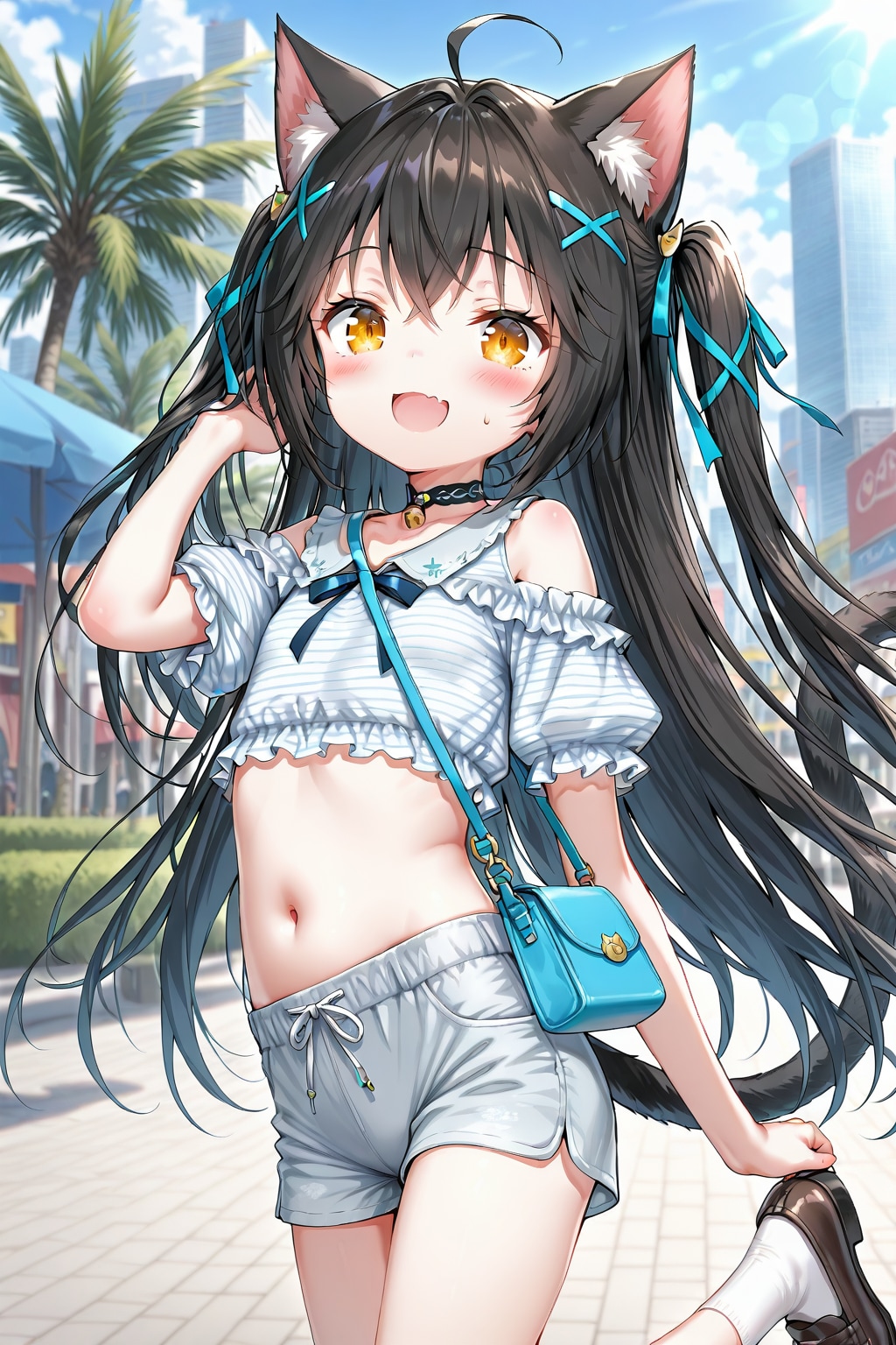ネコミミオデカケ