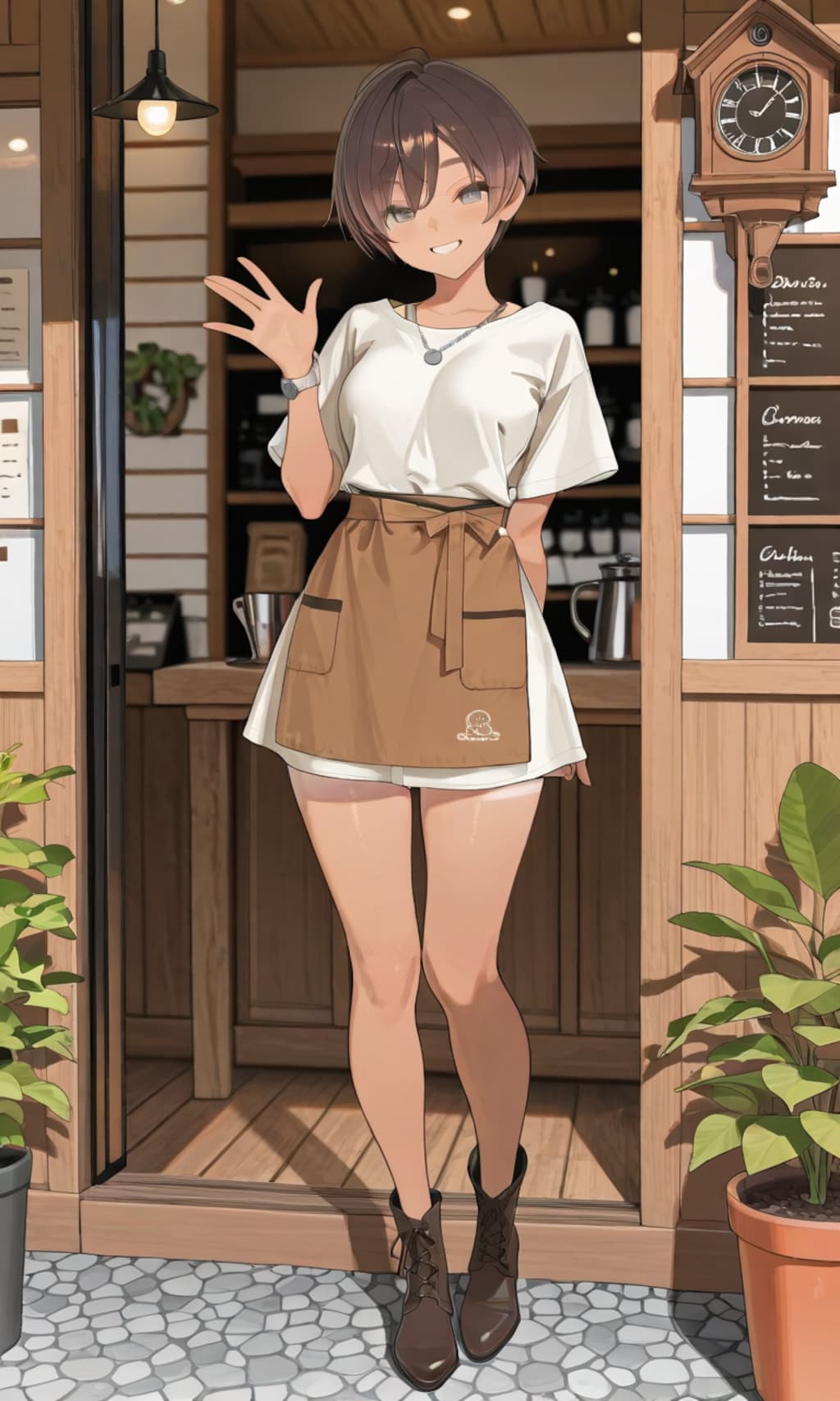 カフェバイト　紗那ちゃん