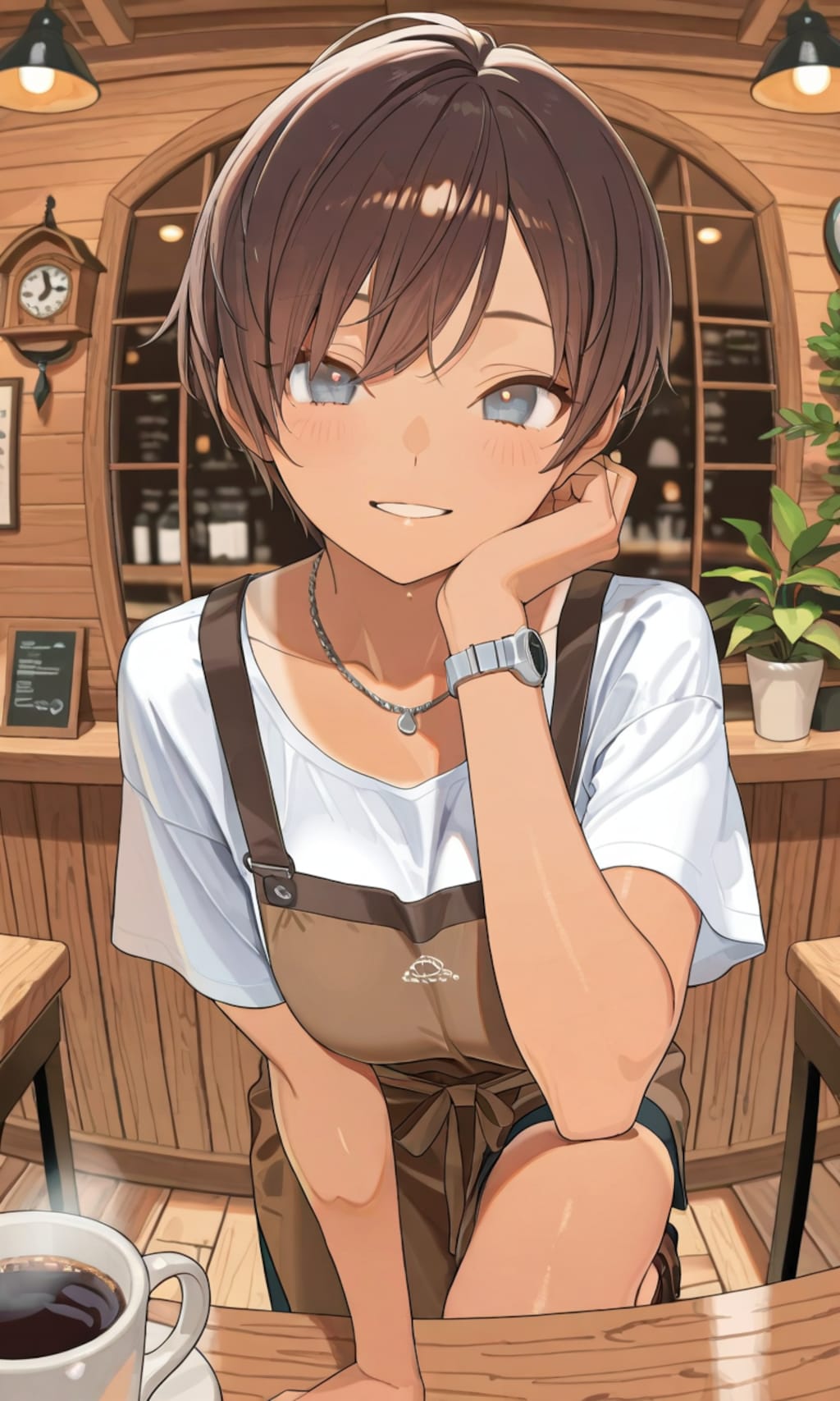 カフェバイト　紗那ちゃん