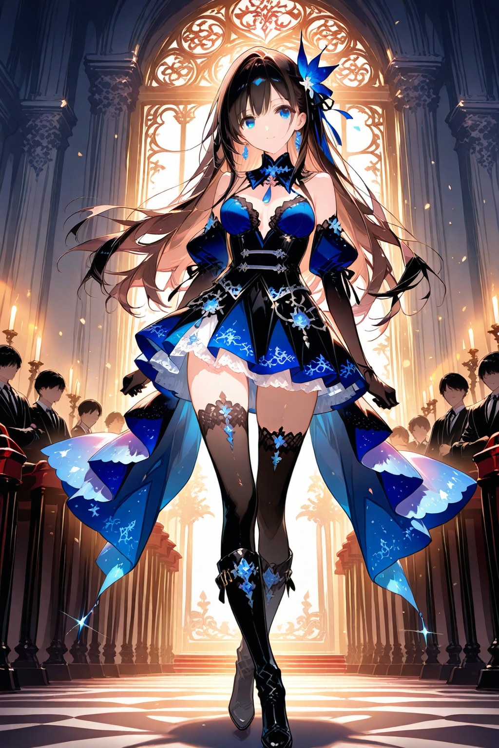 絶対領域 | の人気AIイラスト・グラビア