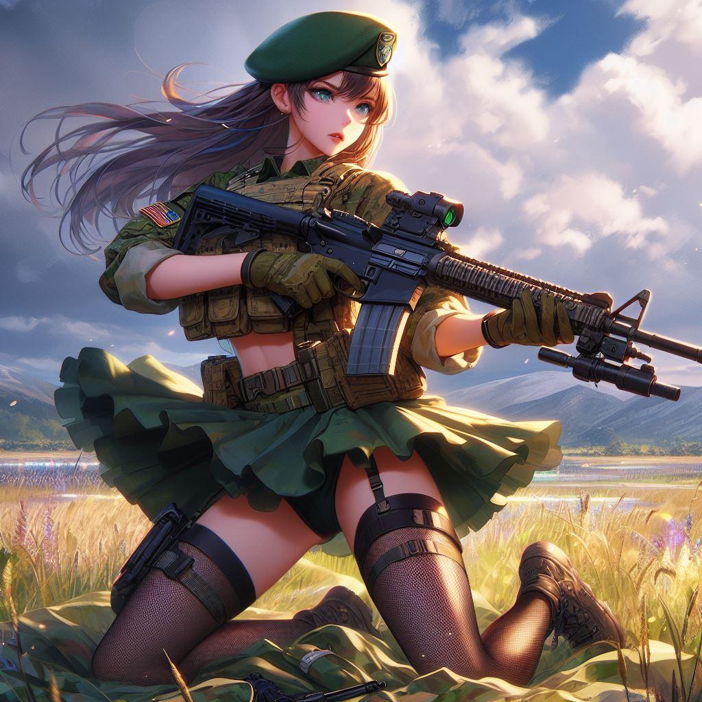 グリーンベレー女兵士4