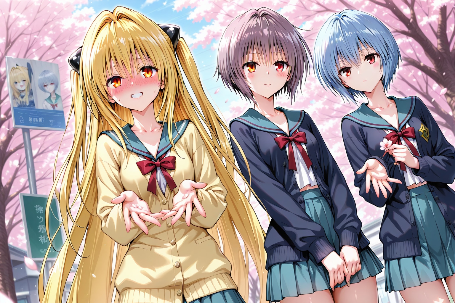 3 girls | の人気AIイラスト・グラビア