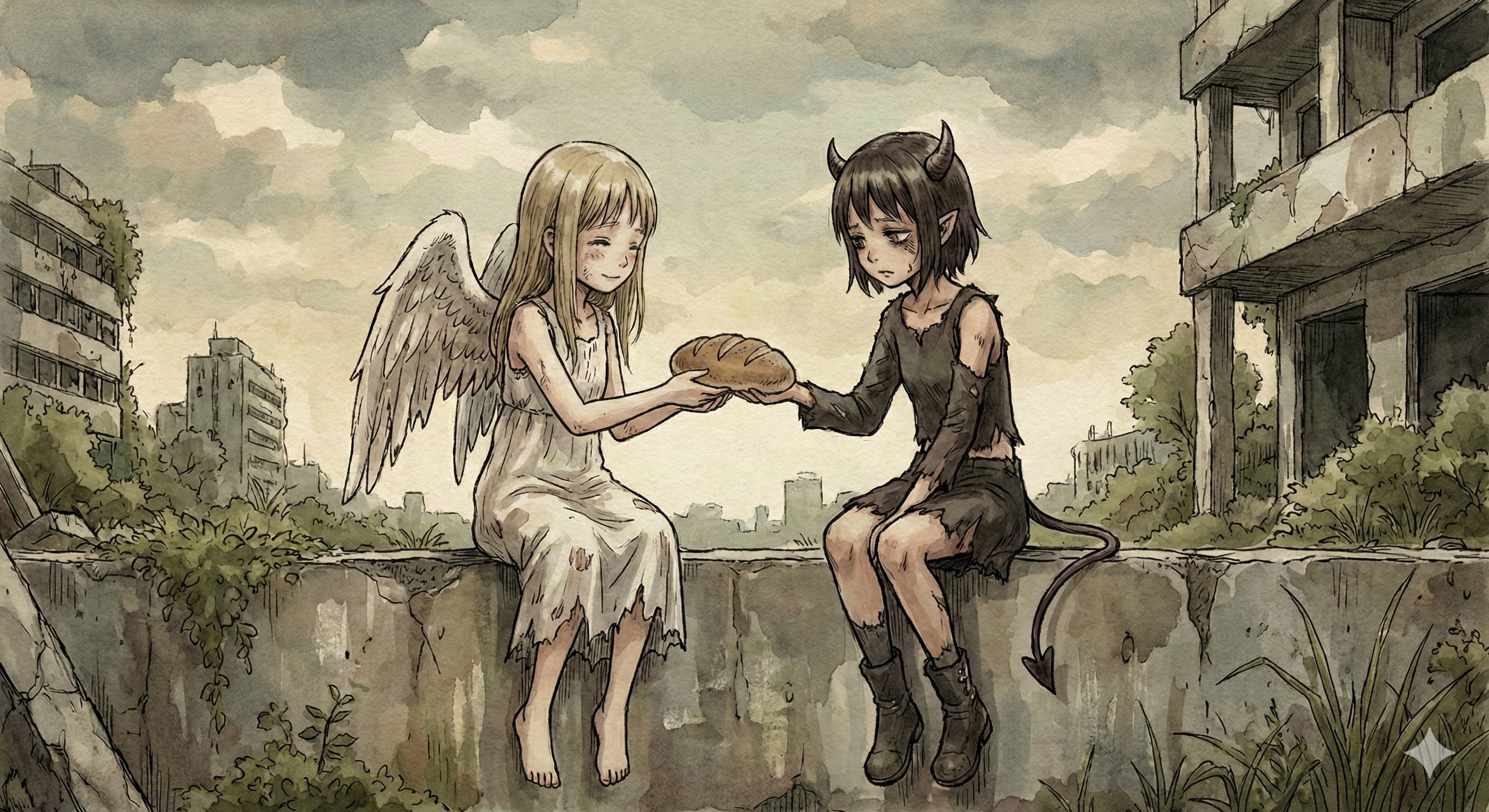 退廃天使⑨ | の人気AIイラスト・グラビア