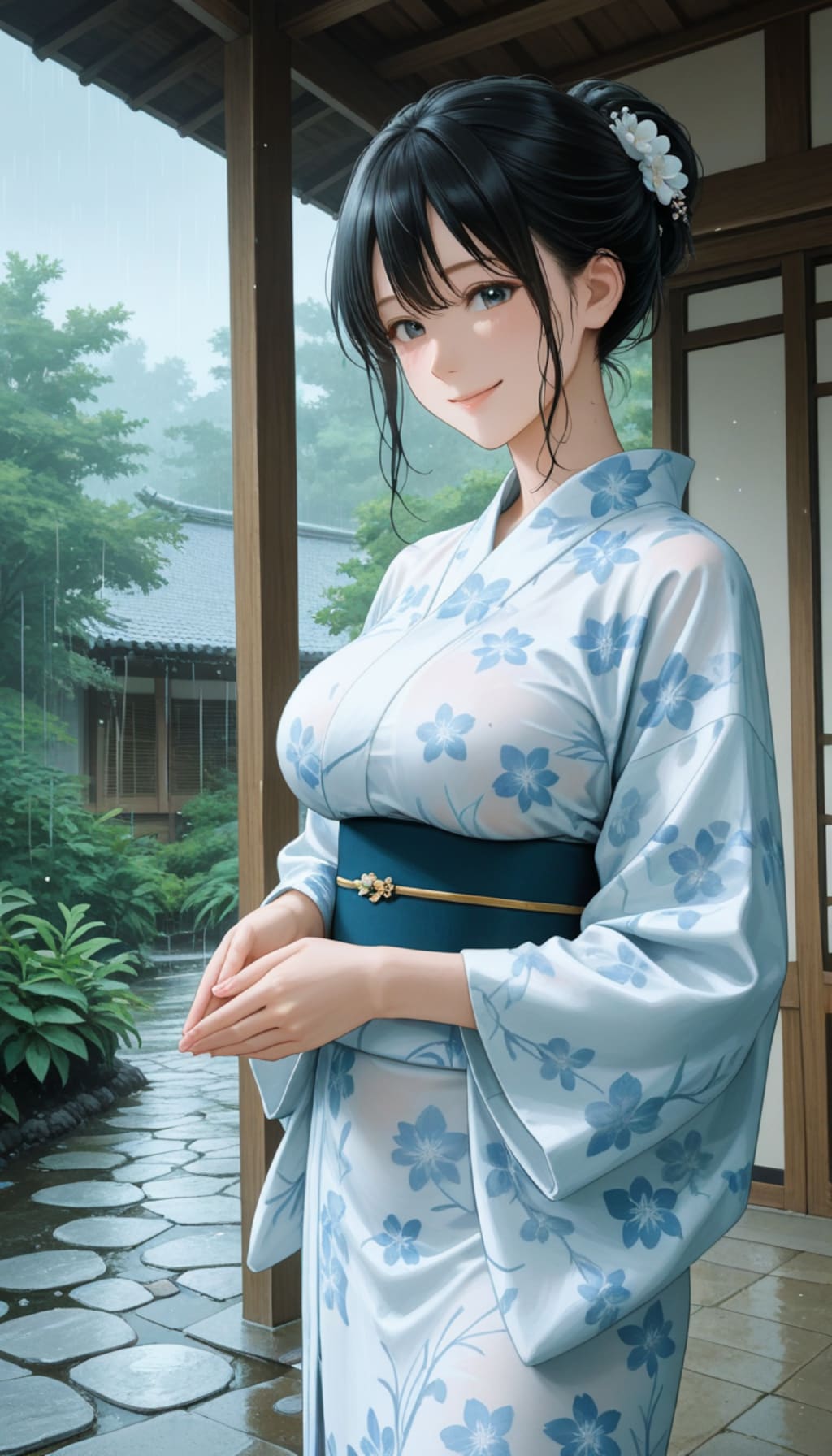 雨宿り