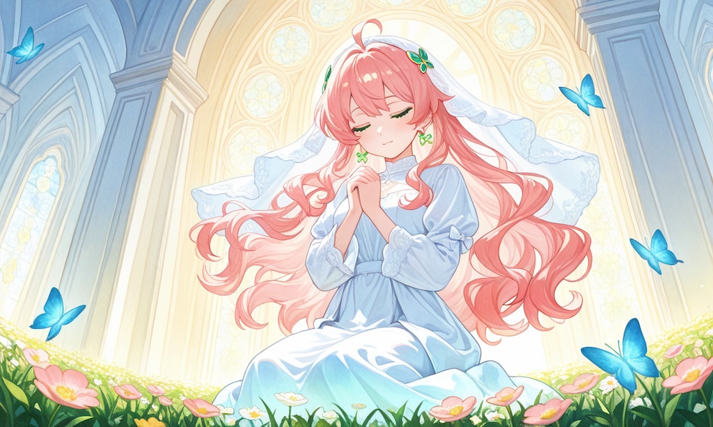 聖女は平和を祈り続ける…