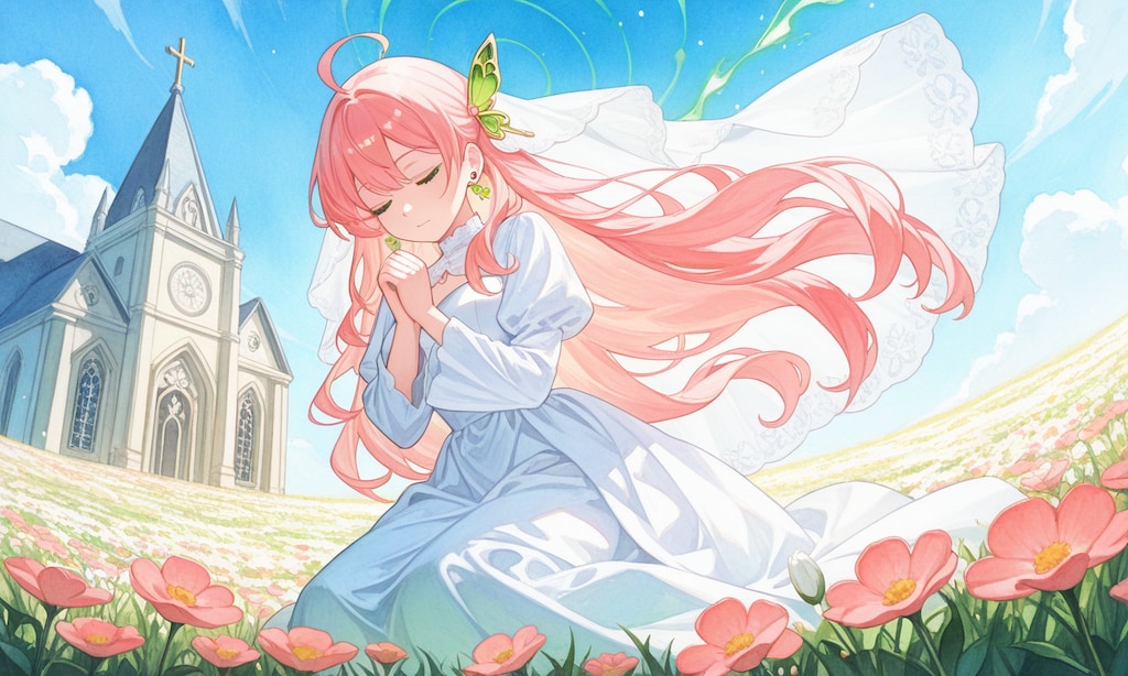 聖女は平和を祈り続ける…