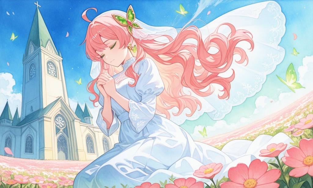 聖女は平和を祈り続ける…