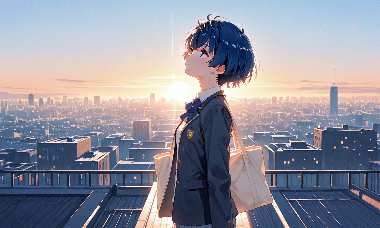 高い空だよ柑菜ちゃん | の人気AIイラスト・グラビア