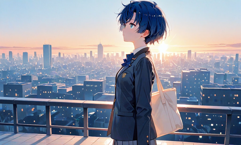 高い空だよ柑菜ちゃん