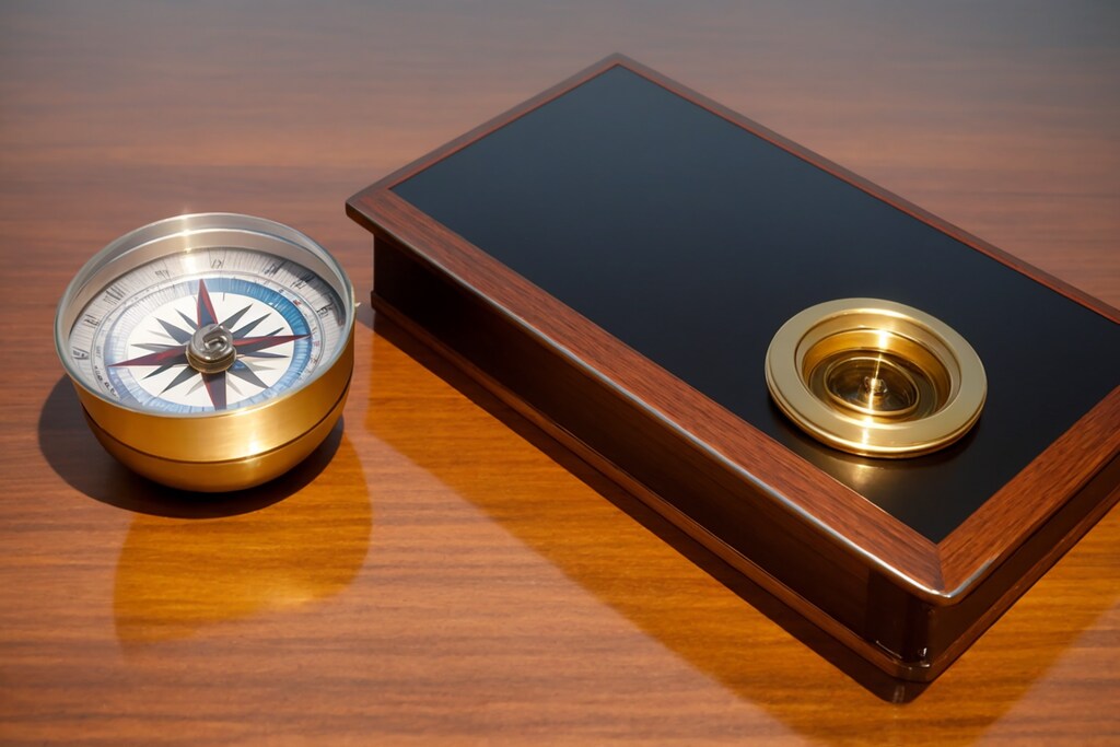 方位磁石と・・・