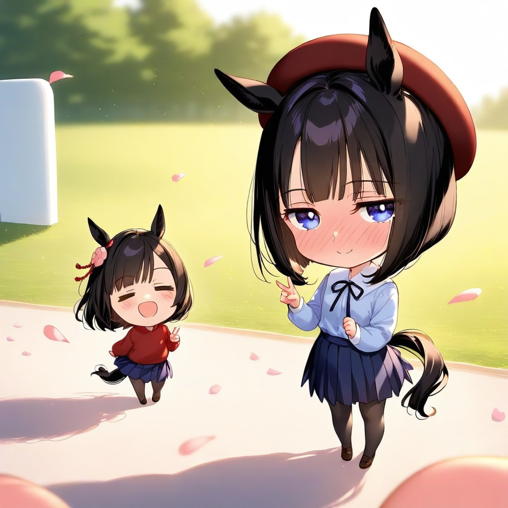 ピースとサムズアップ。 | の人気AIイラスト・グラビア