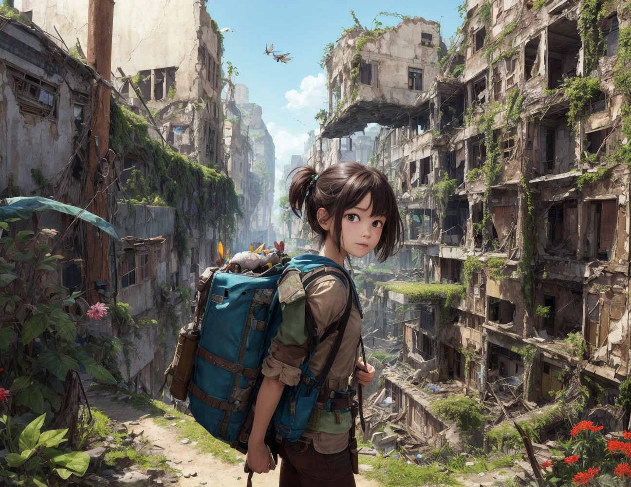 ふらっと探索 | の人気AIイラスト・グラビア