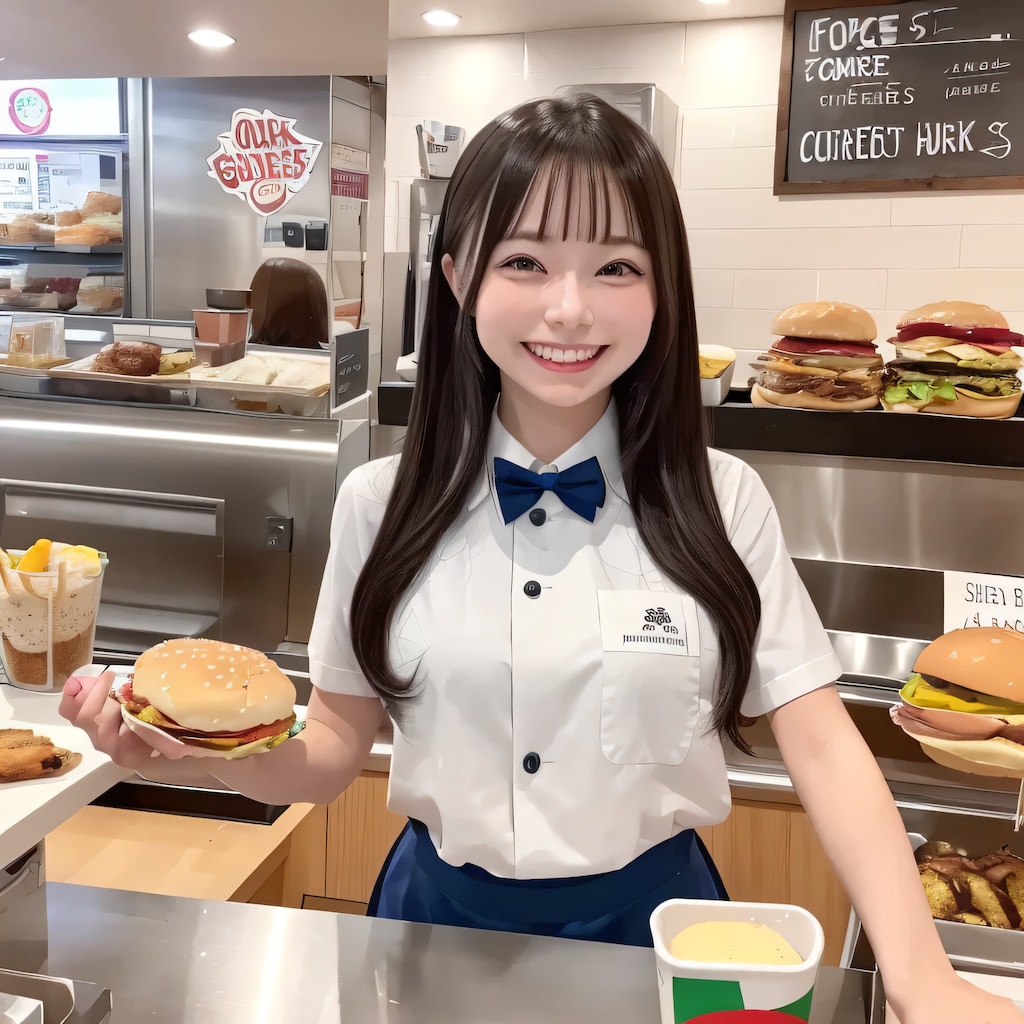 黒髪ロングでクルーの美女５６