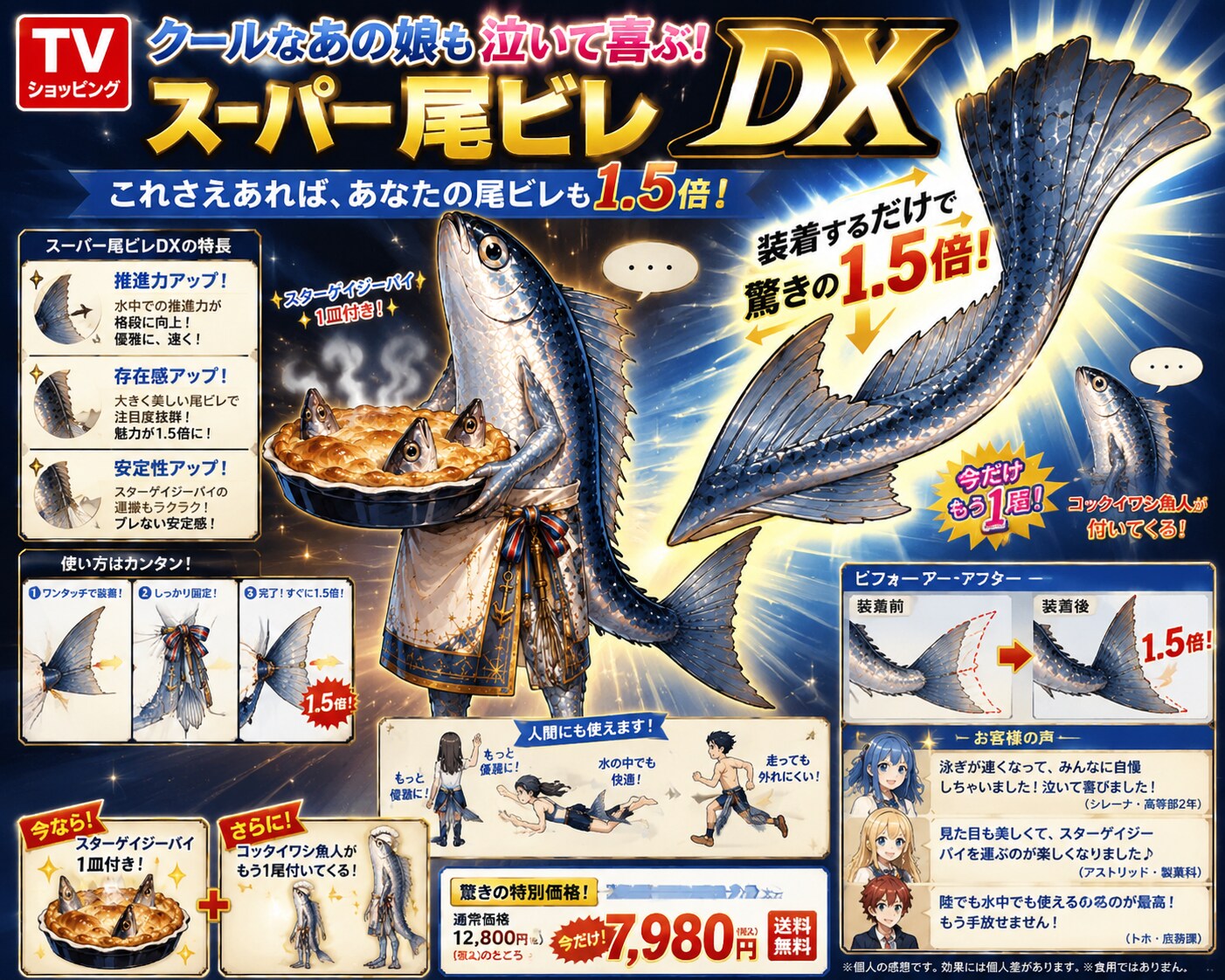 スーパー尾ビレDX