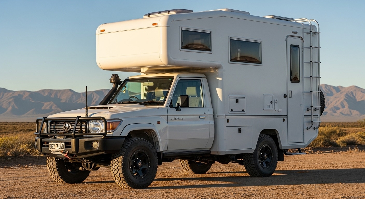 ランクル70キャンピングカー | の人気AIイラスト・グラビア