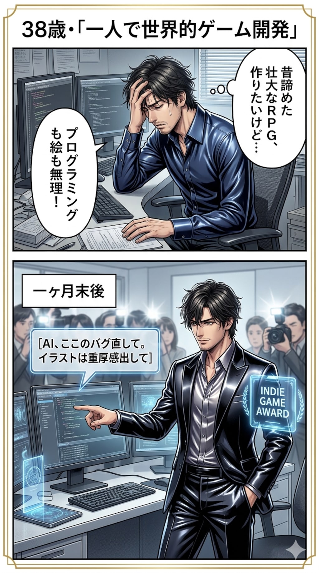 2 コマ漫画2