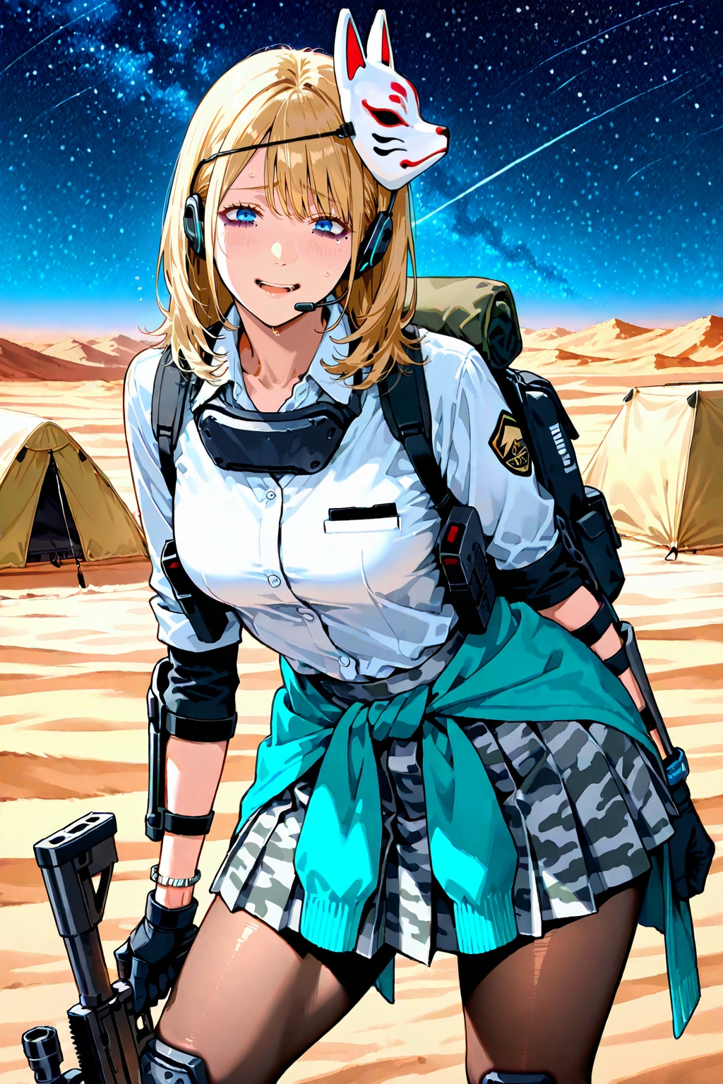 反政府ゲリラ女子