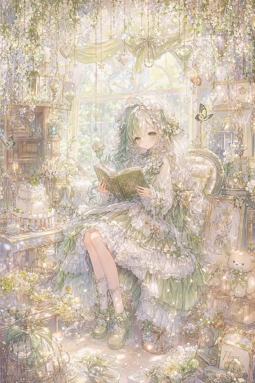 木漏れ日の温室