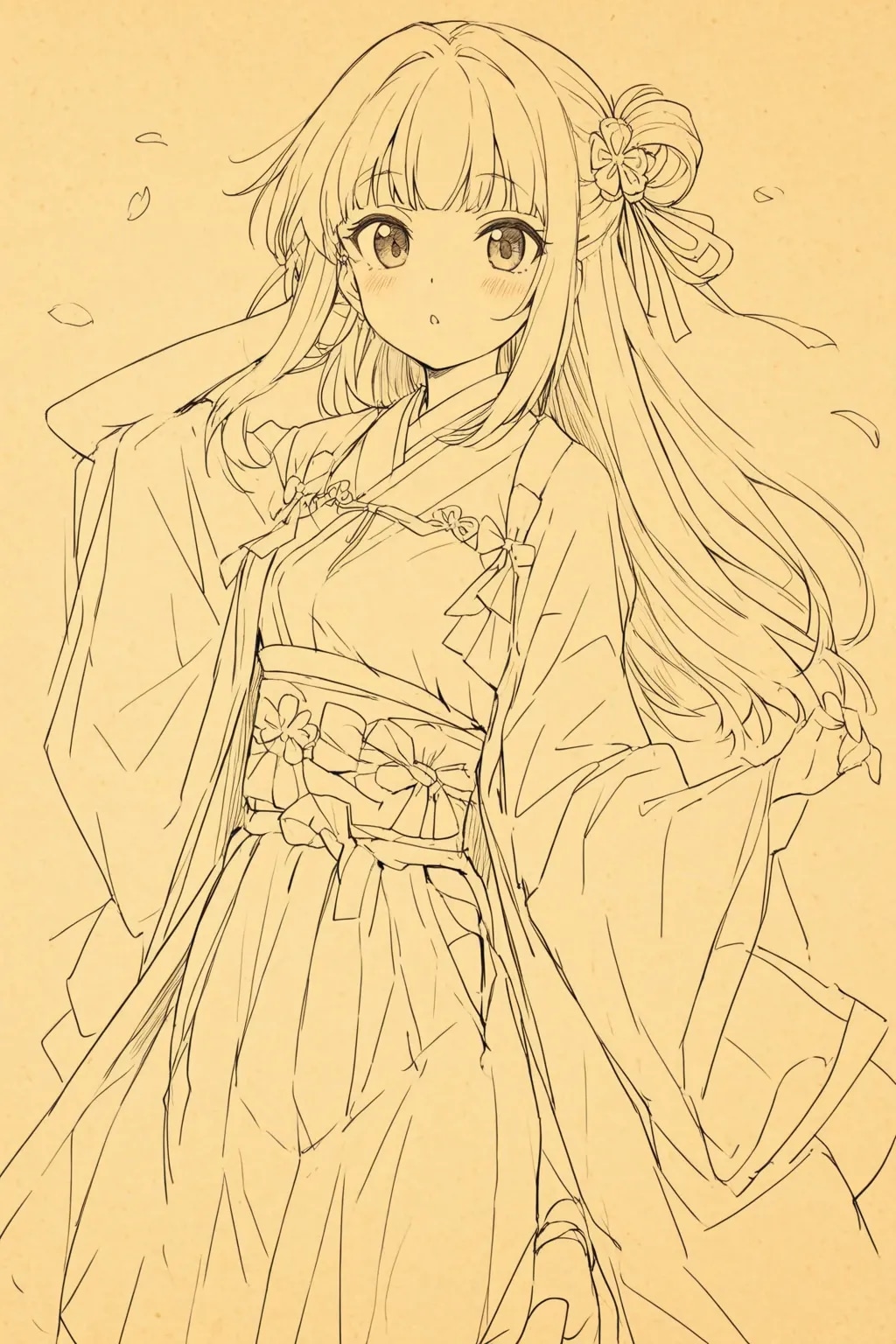 線画