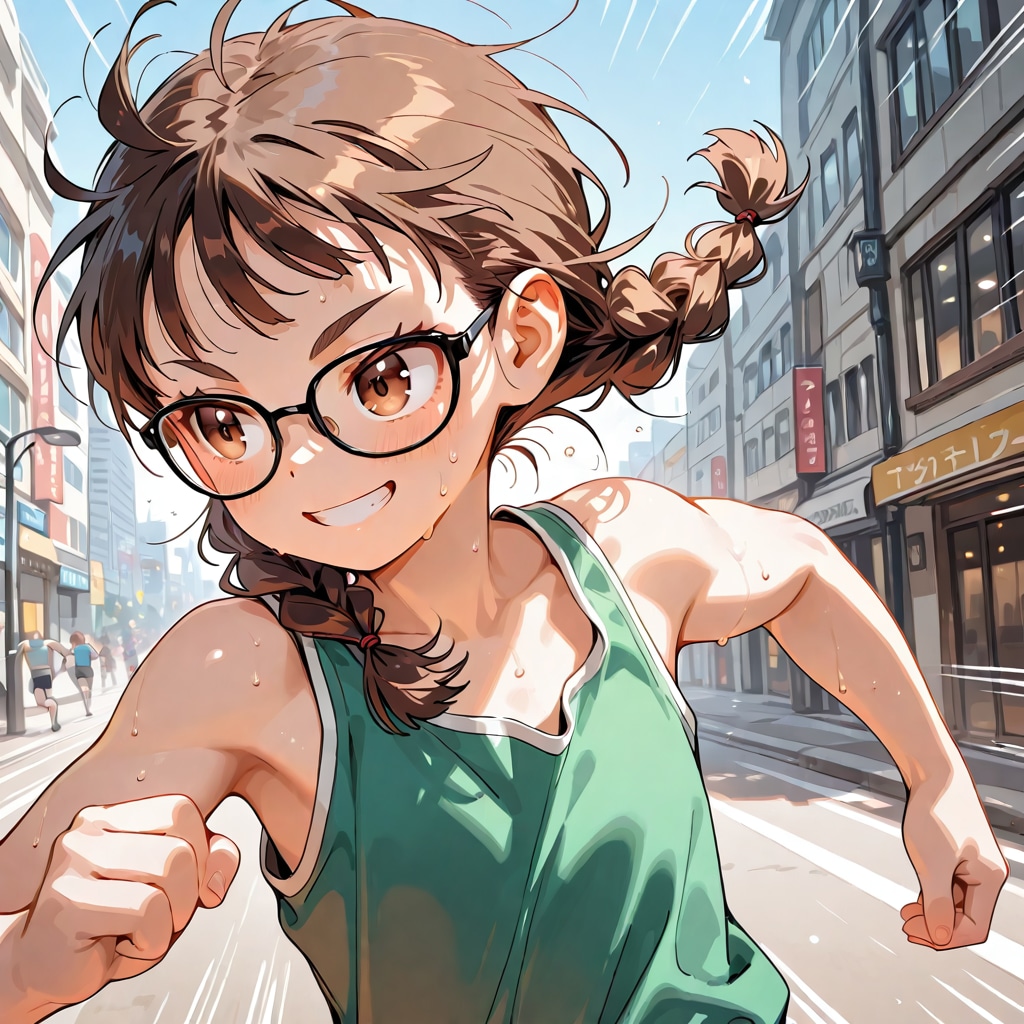 眼鏡三つ編み企画３回目、やります！